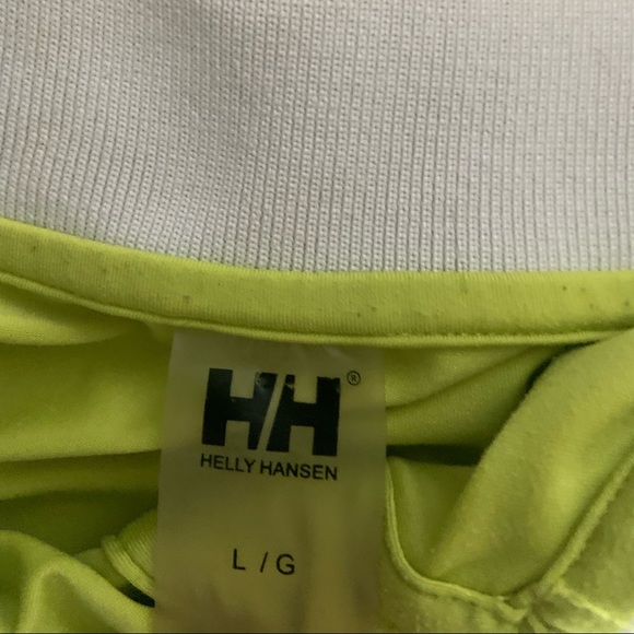 Helly Hansen Impressive green Polo shirt. Large . Great color to be noticed. - Picture 4 of 4